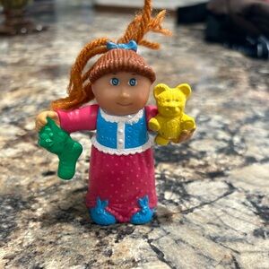 Vintage Cabbage patch Toy Figure with Bear